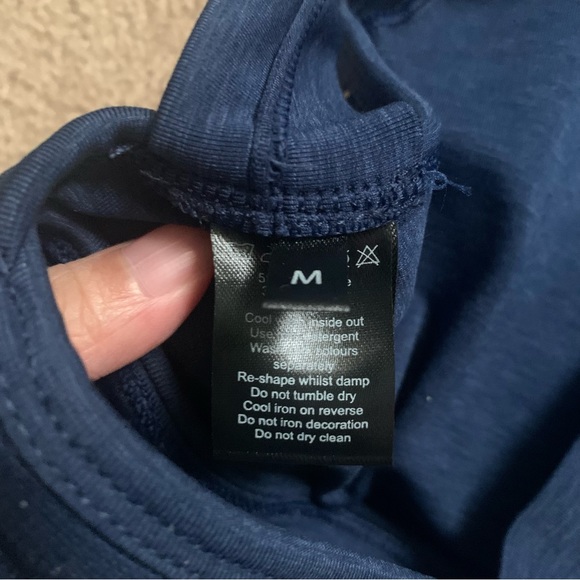 Alphalete ‘Trinity’ Sports Bra (M) - blue moon - Picture 3 of 6